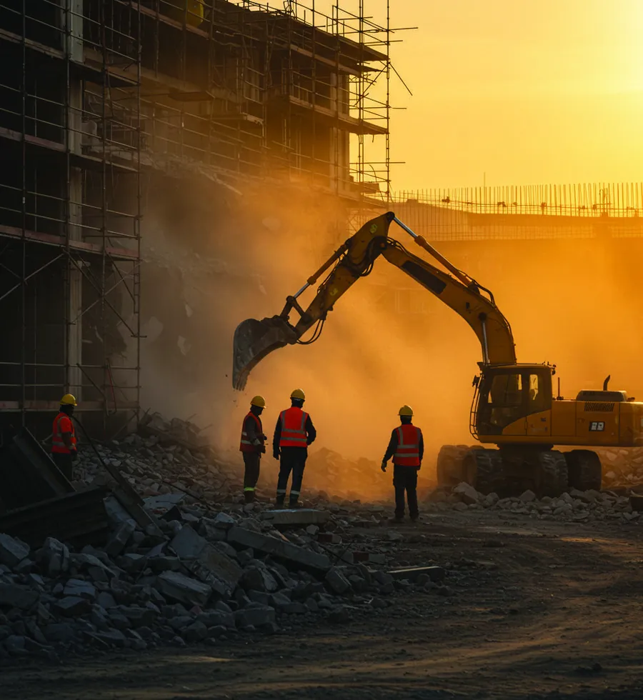 Demolition and removal